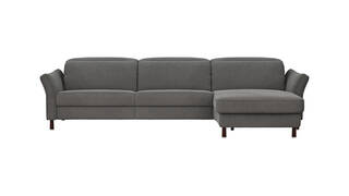 3-Sitzer, Longchair rechts, Kopfteil verstellbar (manuell)