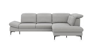 2,5-Sitzer, Ecke rechts, Schlaffunktion, Kopfteil/Armteil/Sitztiefe verstellbar (manuell)