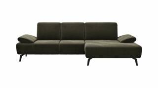 2-Sitzer, Longchair rechts, Armlehne/Sitztiefe verstellbar (manuell)